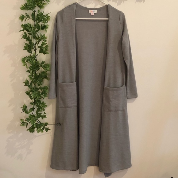 LuLaRoe Sweaters - LuLaRoe Long Grey Cardigan